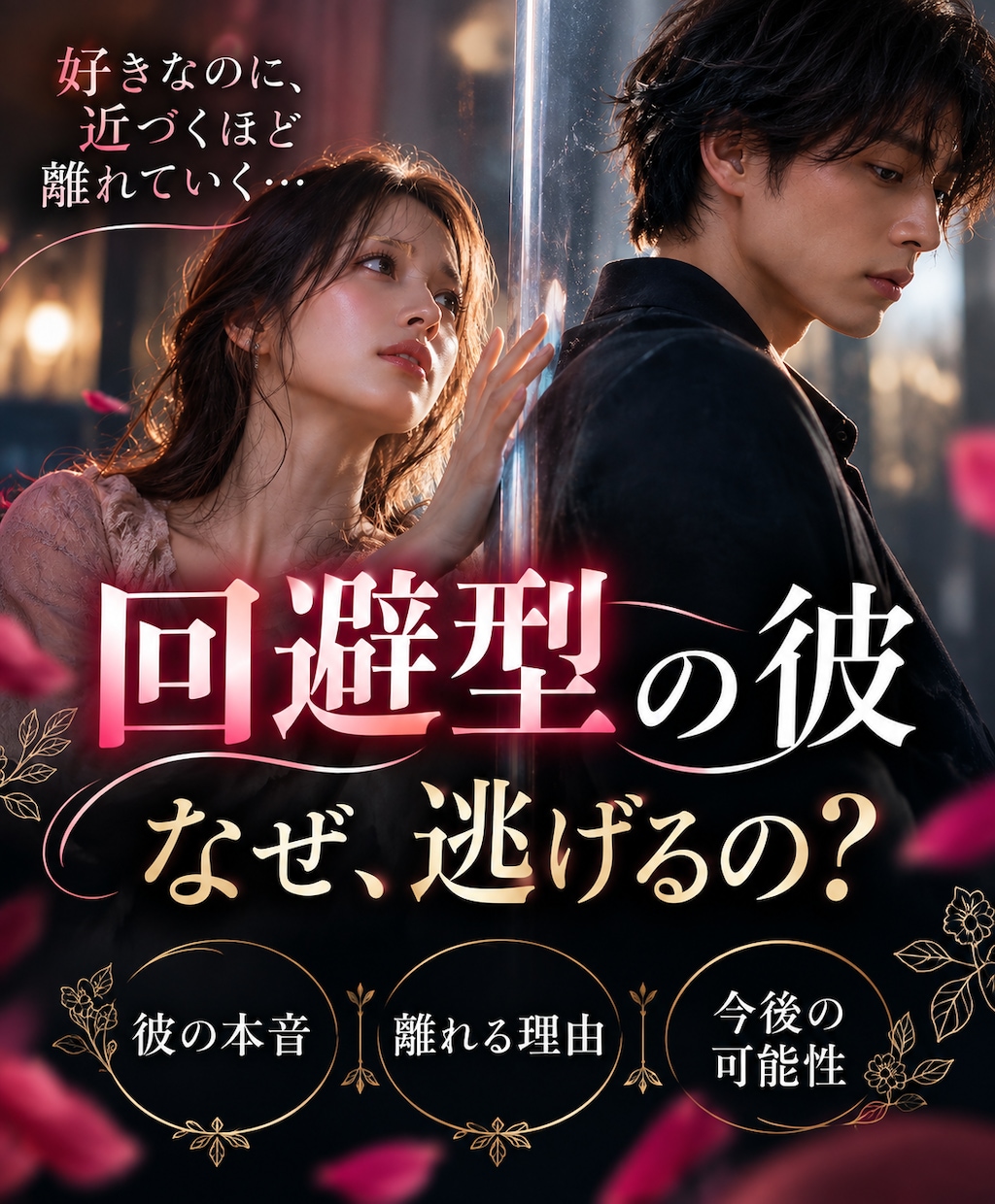 回避型の彼が離れる理由・本音・今後を占います 好きなのに、なぜ逃げるの？彼の本音と望む未来を読み解きます イメージ1
