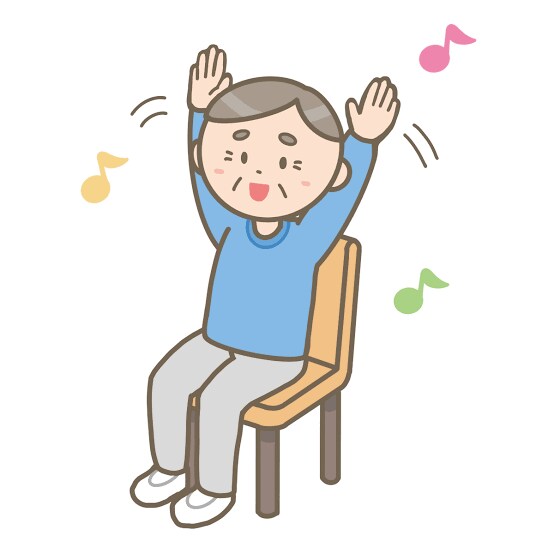 リハビリにも◎座ったままエクササイズダンス教えます 椅子に座ったまま踊れるエクササイズダンス！ご希望の音楽でも◎ イメージ1