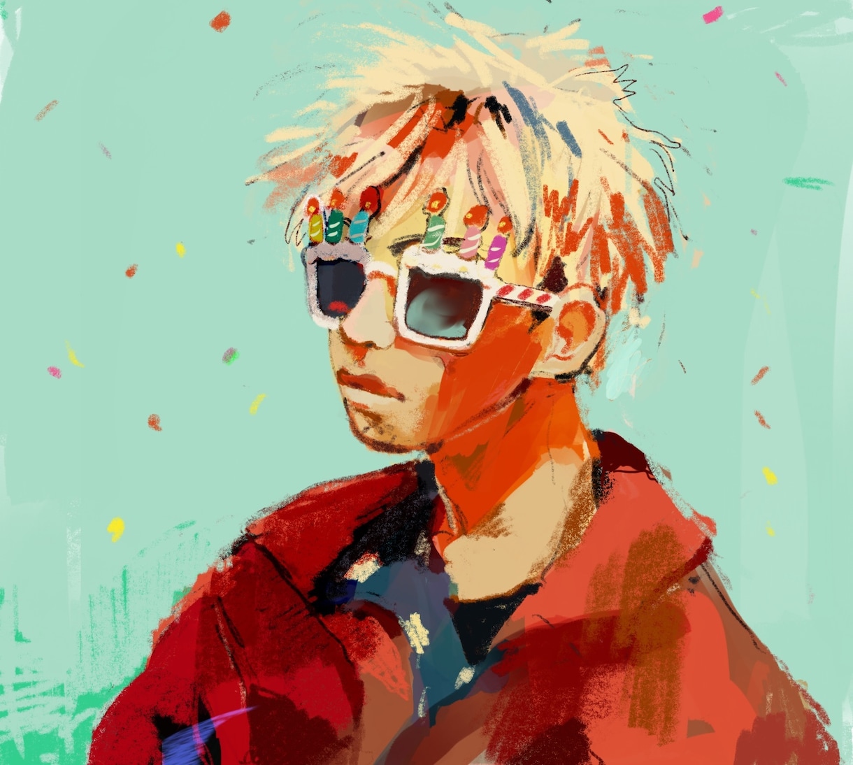 かっこいい似顔絵、油絵風イラスト制作します かっこいい雰囲気の厚塗りイラストが得意です。 イメージ2