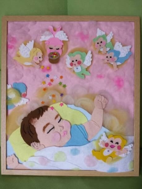 フエルトアートを行っています 皆さんの大切な思い出を一生ものに⭐️ イメージ2
