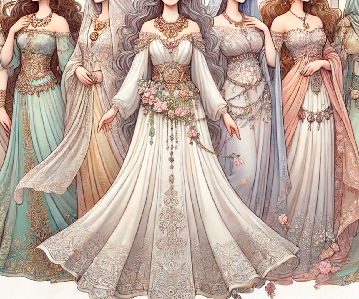 可愛いトルコの女神様のおみくじ引けます イラスト付きおみくじで、貴方の女神様がわかる！ イメージ3