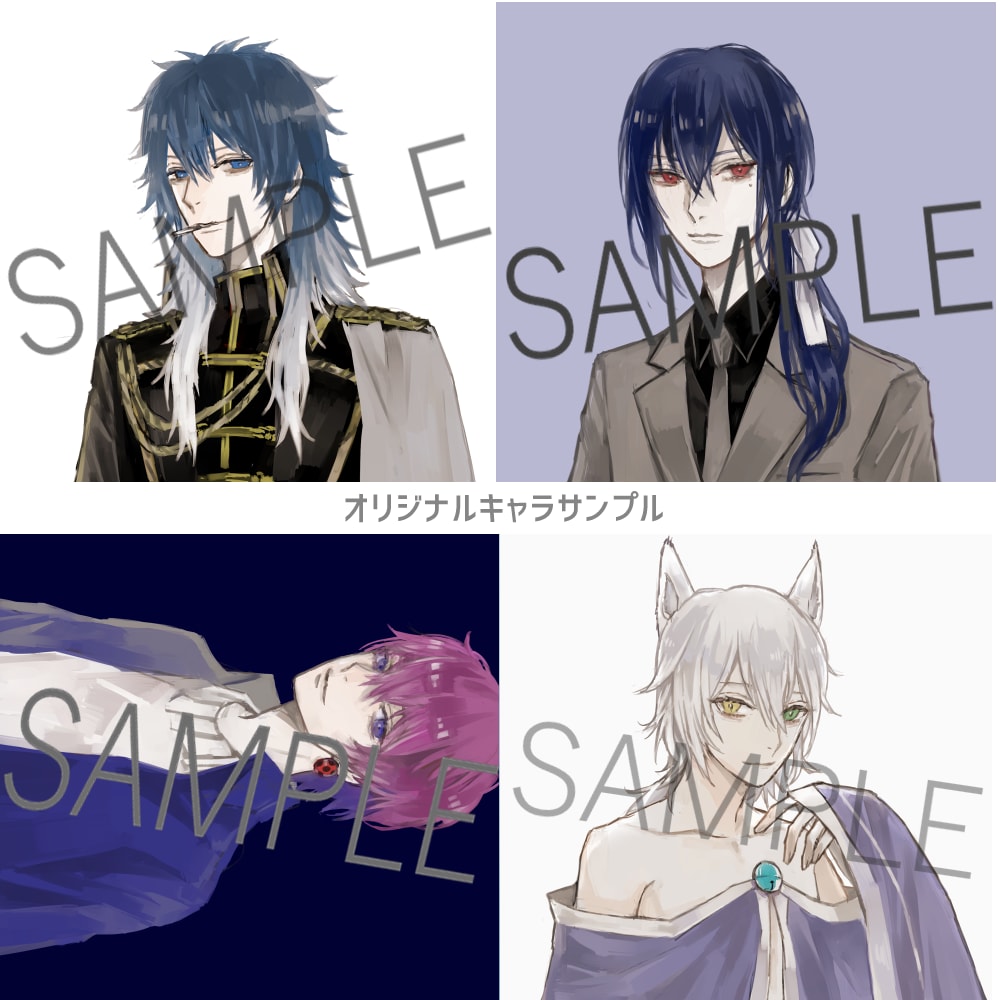 お試し版・シックで静かな厚塗りアイコン絵描きます オリジナル・版権・似顔絵 品質水準はサンプルご確認下さい イメージ8