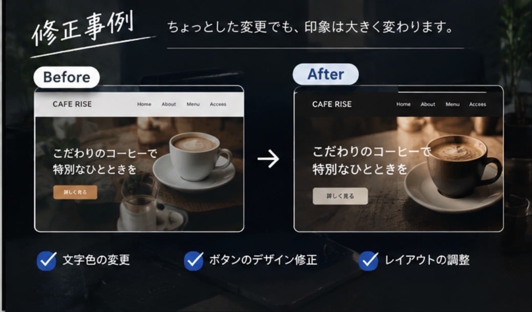 HTML・CSSの修正コーディングを格安で承ります HTML・CSSの修正を低価格で丁寧に対応します！ イメージ3