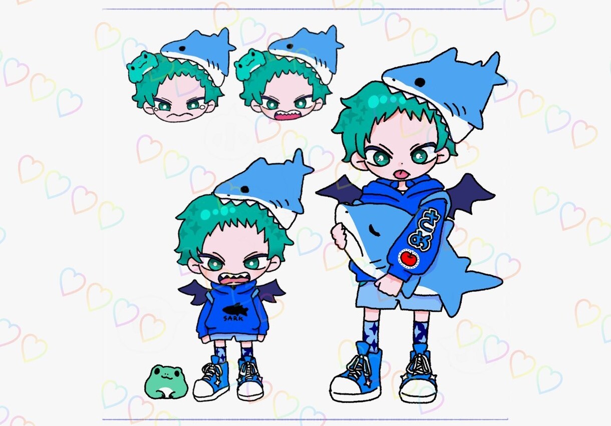 かわいいデフォルメキャラをかきます キャラクターをかわいくイラスト化！アイコン、配信などに イメージ4