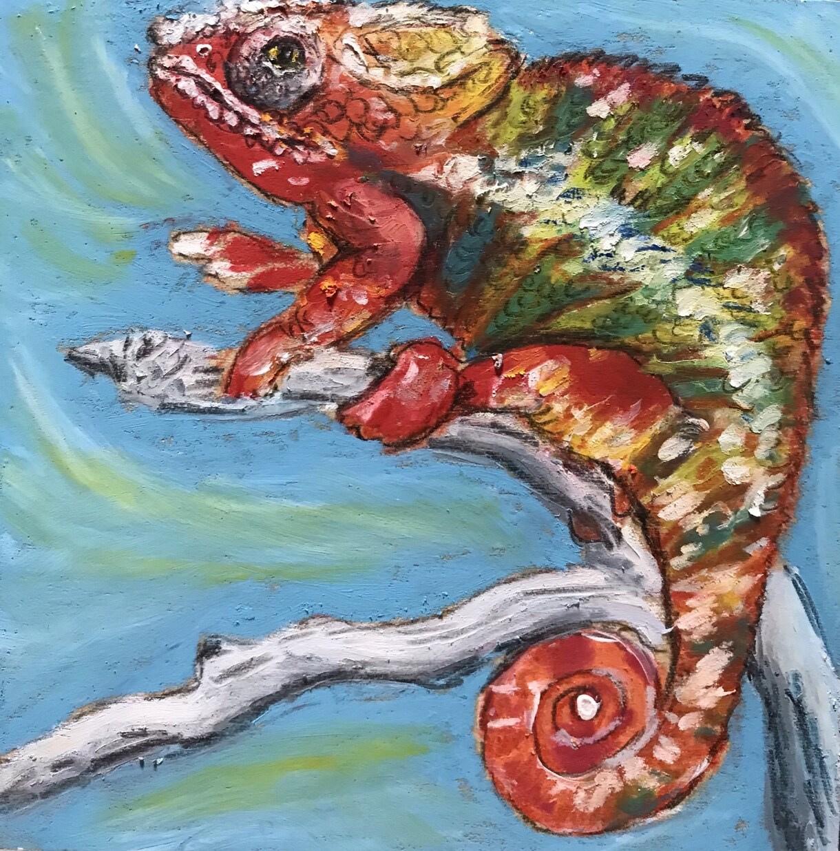 愛猫や愛犬の絵を描いています 油絵に似たチョークアート画です。とてもしっとり仕上がります。 イメージ7