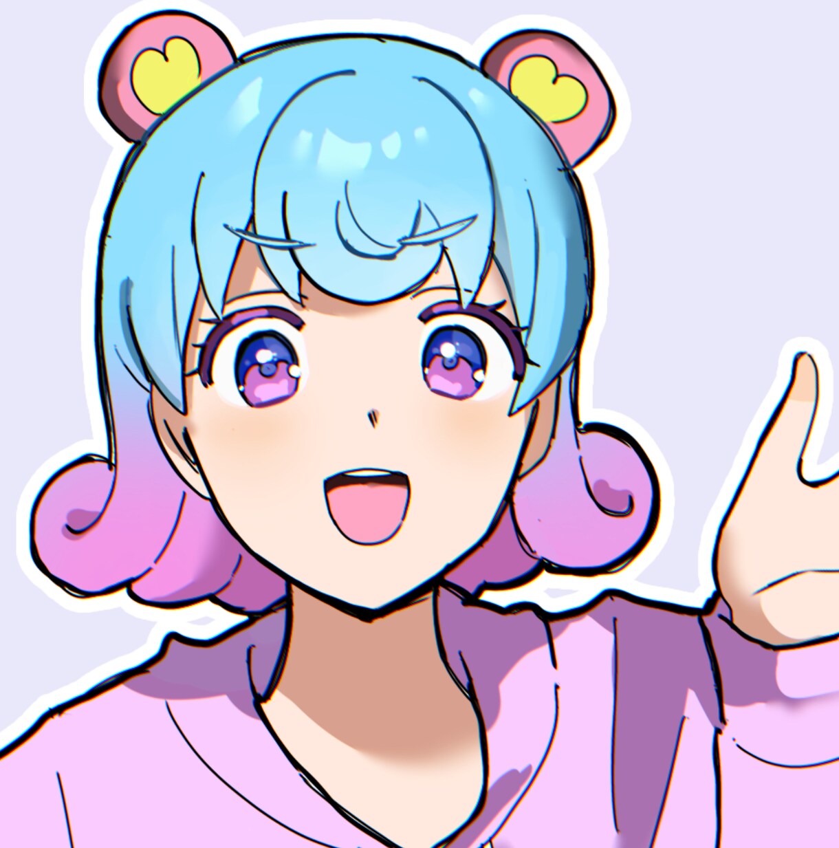 格安で可愛いイラスト描きます snsなどで使う可愛い女の子のイラストを描きます！ イメージ2