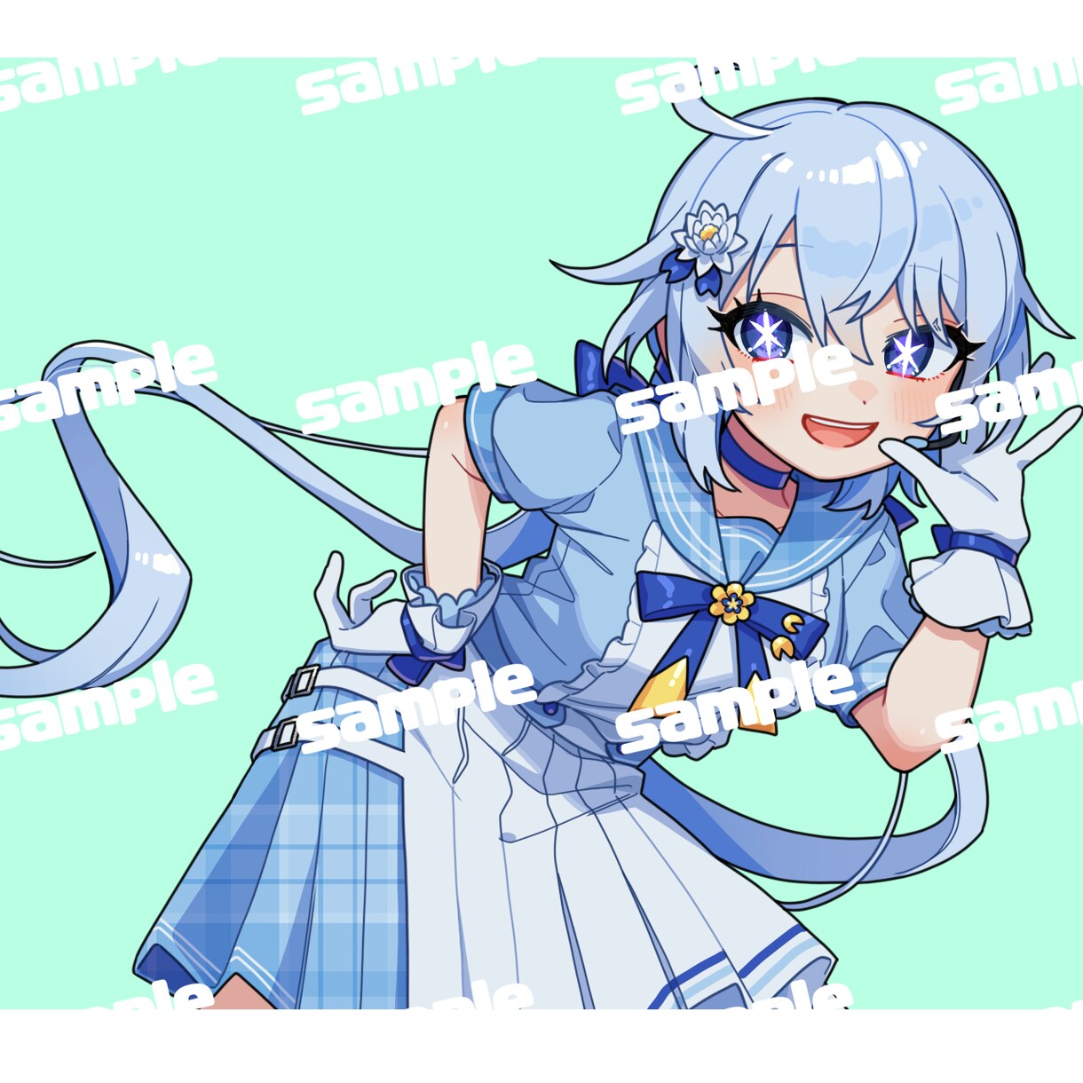 ウエスト、腰あたりまでのイラスト作成致します ウエスト、腰、太ももあたりまでのイラスト作成致します イメージ5