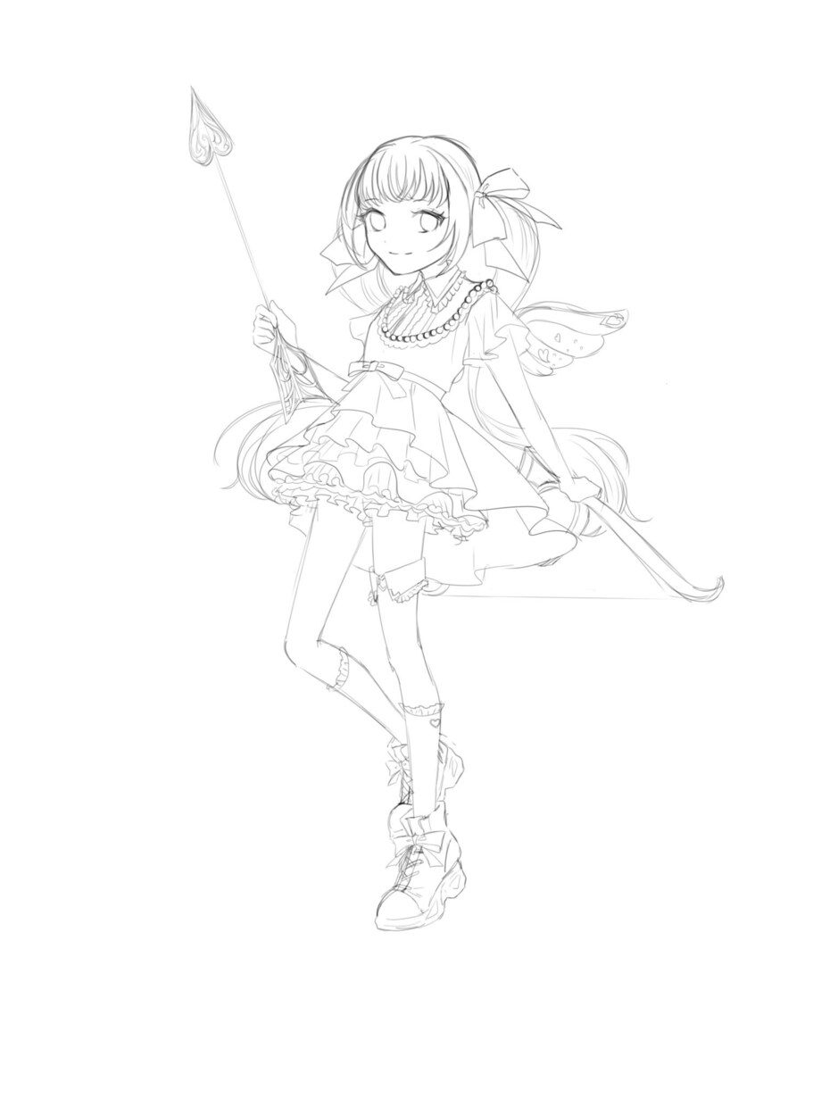 試験運用┃かわいい立ち絵やイラスト描きます 立ち絵作成から衣装デザインまで(3月以降の依頼のみ) イメージ5