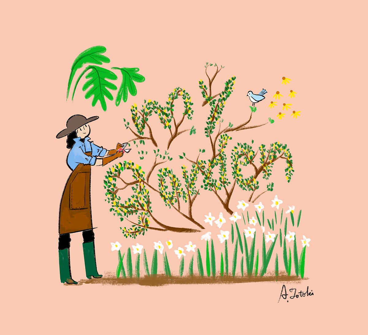 オシャレ！かわいい！ファッションイラスト描きます カラフルな塗りの挿絵は文字の多い広告やトップ画に最適！ イメージ7