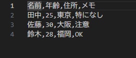 CSV整形ツール｜不要列を削除して加工ます PythonでCSVを整形して業務効率化します イメージ1