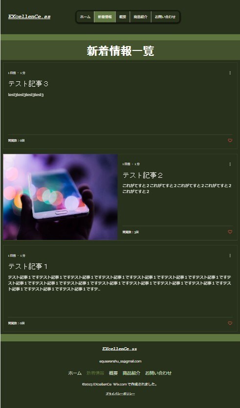 WiXホームページ｜高品質・低価格で制作します 維持費無料のホームページ運営を提案 イメージ3