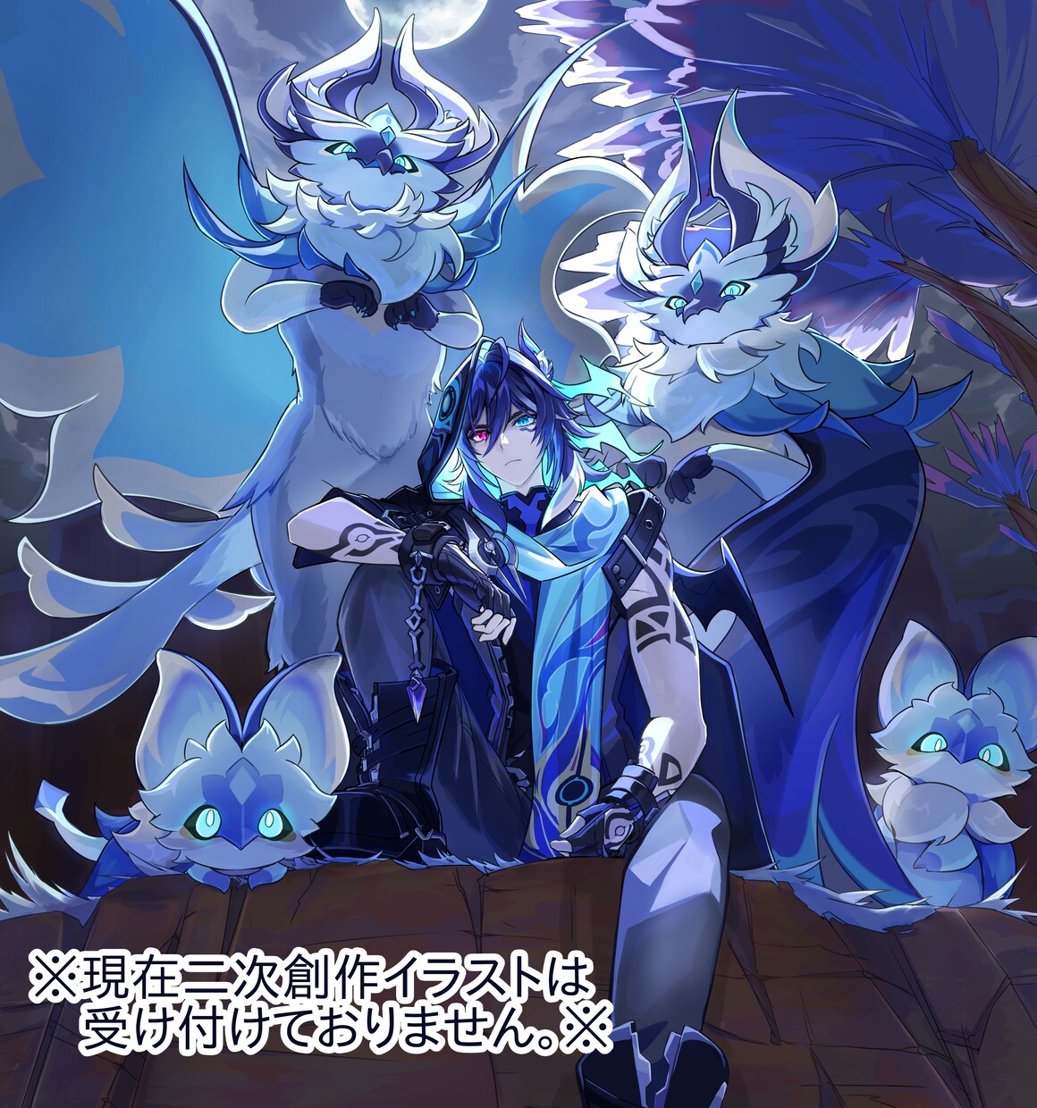 ドラマチックでスタイリッシュなアニメ調イラストます 一枚絵、全身イラスト、バストアップイラスト イメージ5