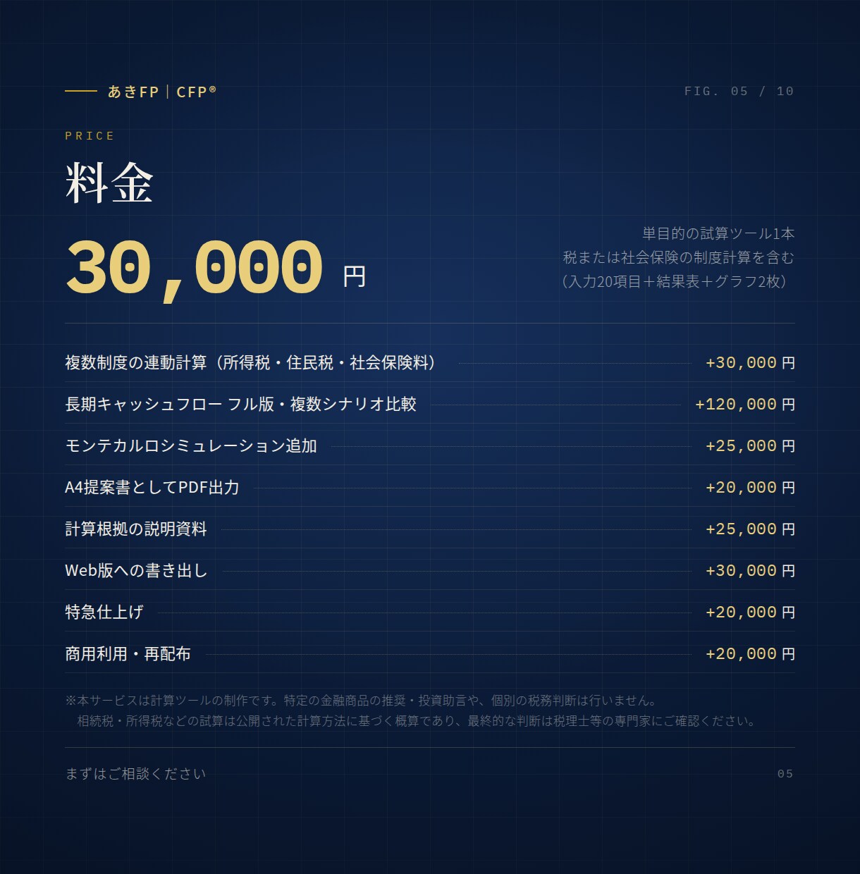 FP実務家が金融シミュレーターを作ります ライフプラン・相続・家計をExcelやWebで試算 イメージ5