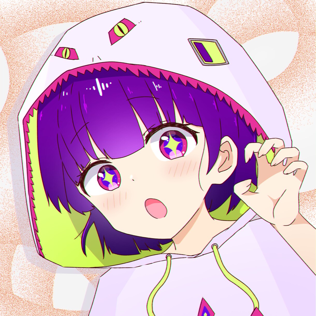 手描きイラストでアイコン描きます Vtuberさん向け！SNS用オリジナルアイコン！ イメージ7