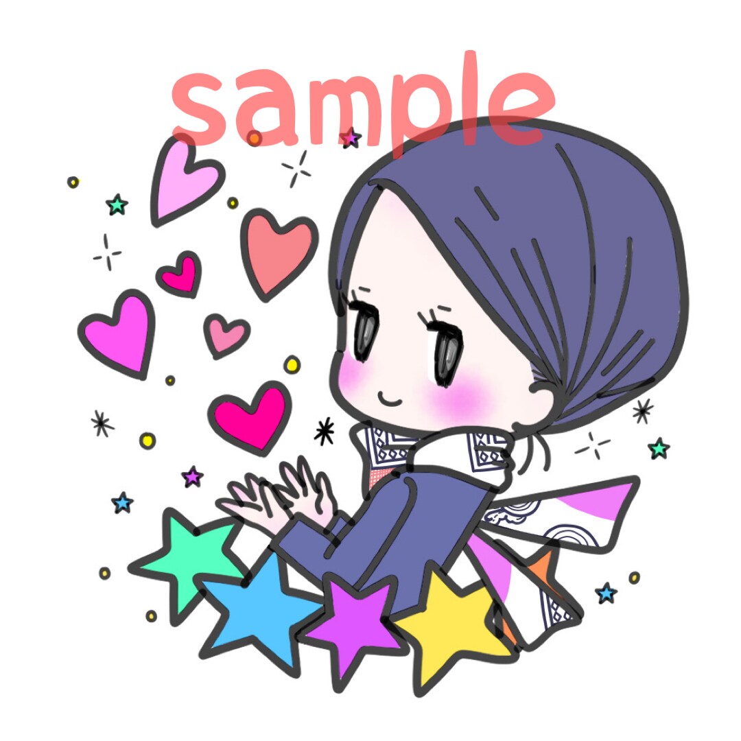 ポップでキュートなあなただけのアイコン描きます 個性的で誰とも被りません！お題をいただければお任せもOK！ イメージ4