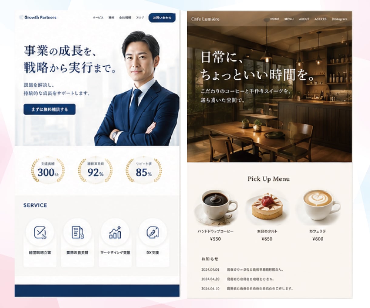 なんか惹かれるLPをデザインします 訴求力と世界観を両立したデザインをご提案 イメージ4