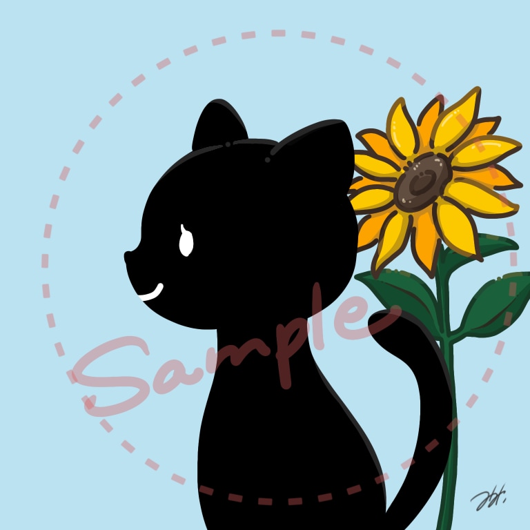 SNSで可愛く目立つアイコン！横顔イラスト描きます シンプルな横顔のアイコン描きます！ イメージ4