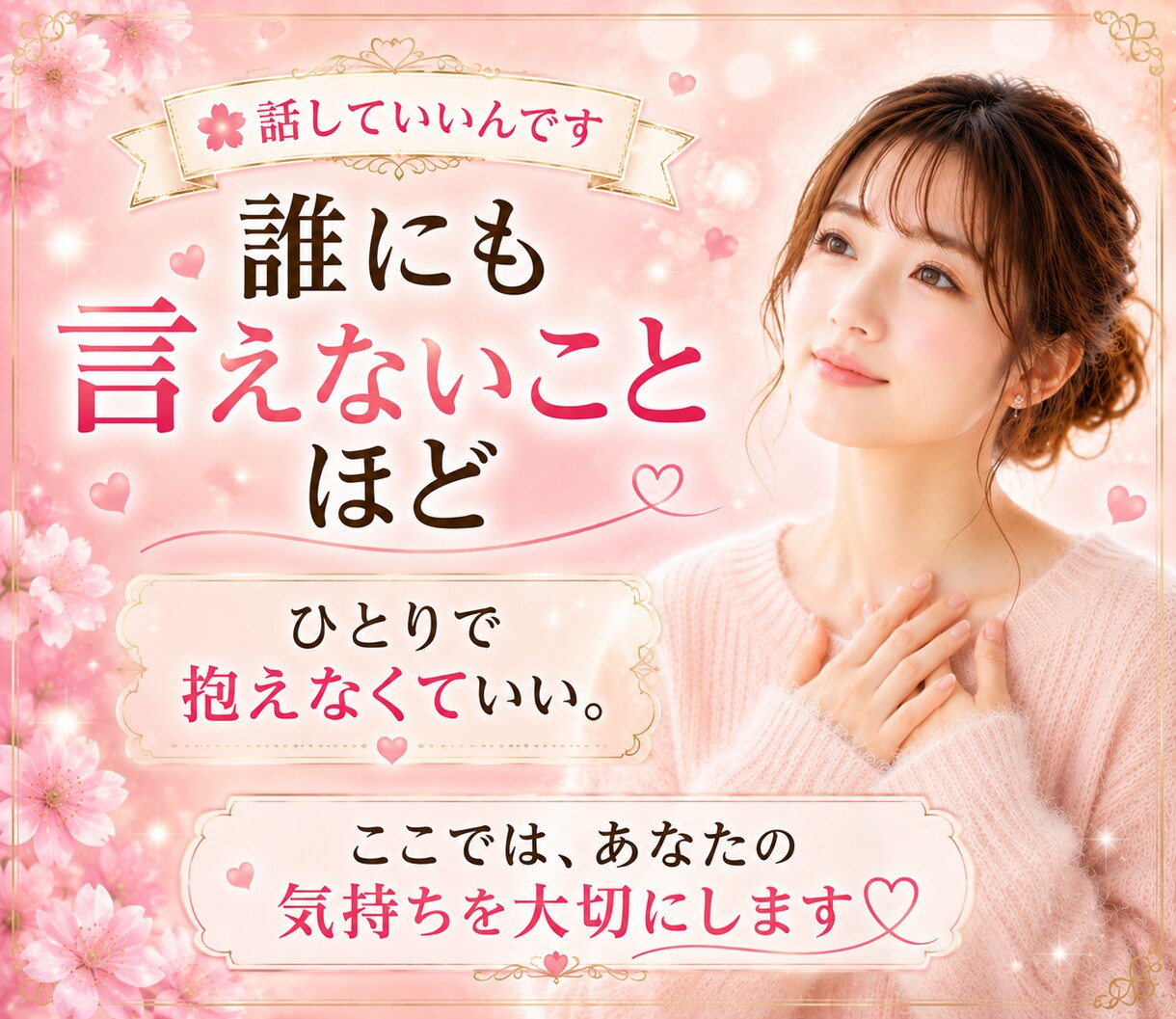 誰にも言えない秘密…優しく寄り添い受け止めます 妄想/女装/性のお悩み/後悔/恥ずかしい/否定なし/不倫 イメージ5