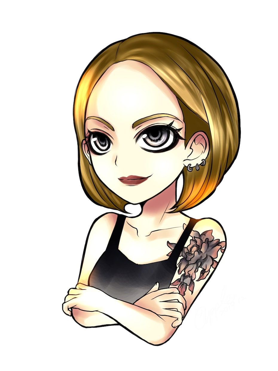 かわいい似顔絵とSNSアイコンを描きます SNSアイコン、プレゼント用！塗り方お選びいただけます。 イメージ1