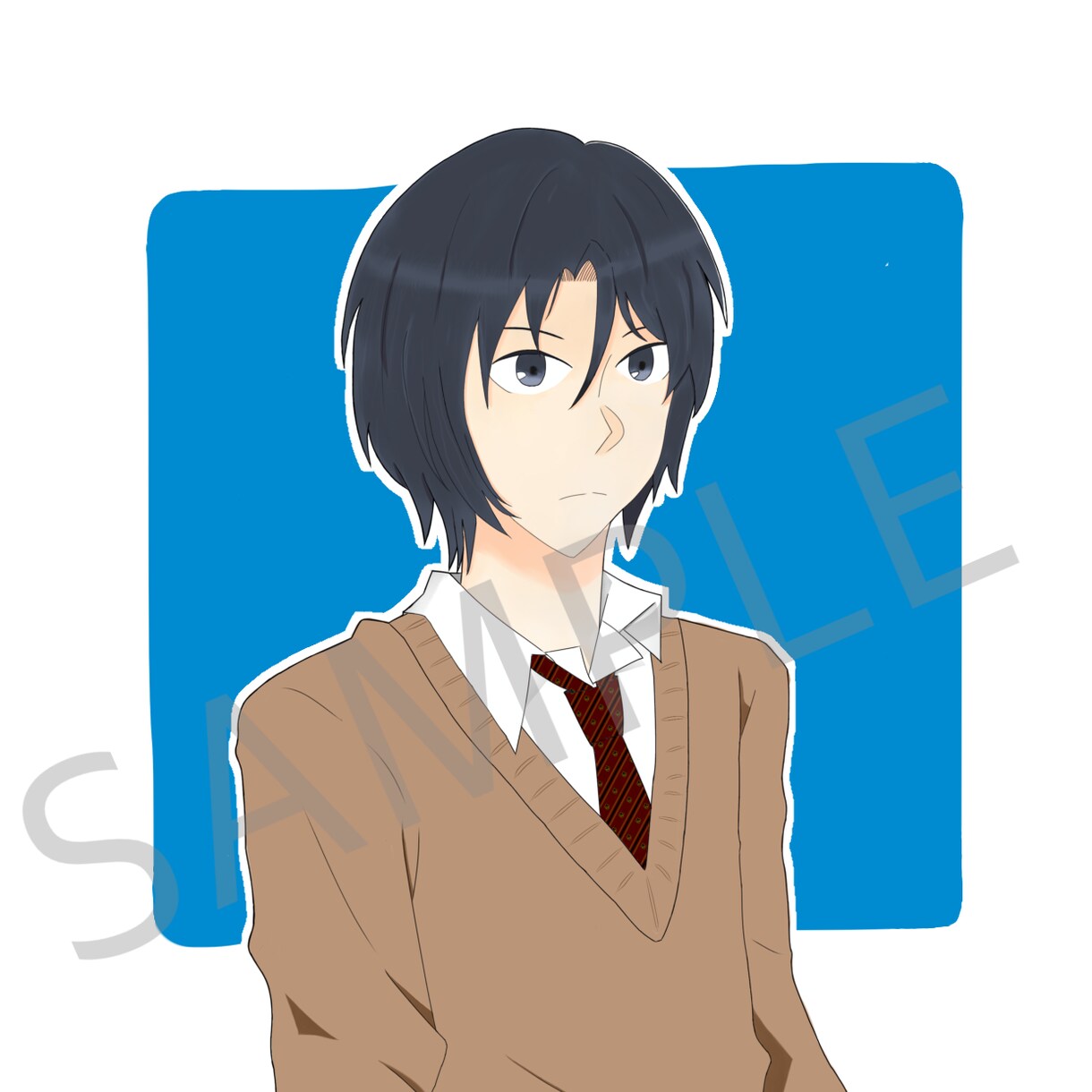 あなたの魅力を伝えるイラストを作成します SNS/動画/ヘッダー用イラストを高品質・低価格で！ イメージ5