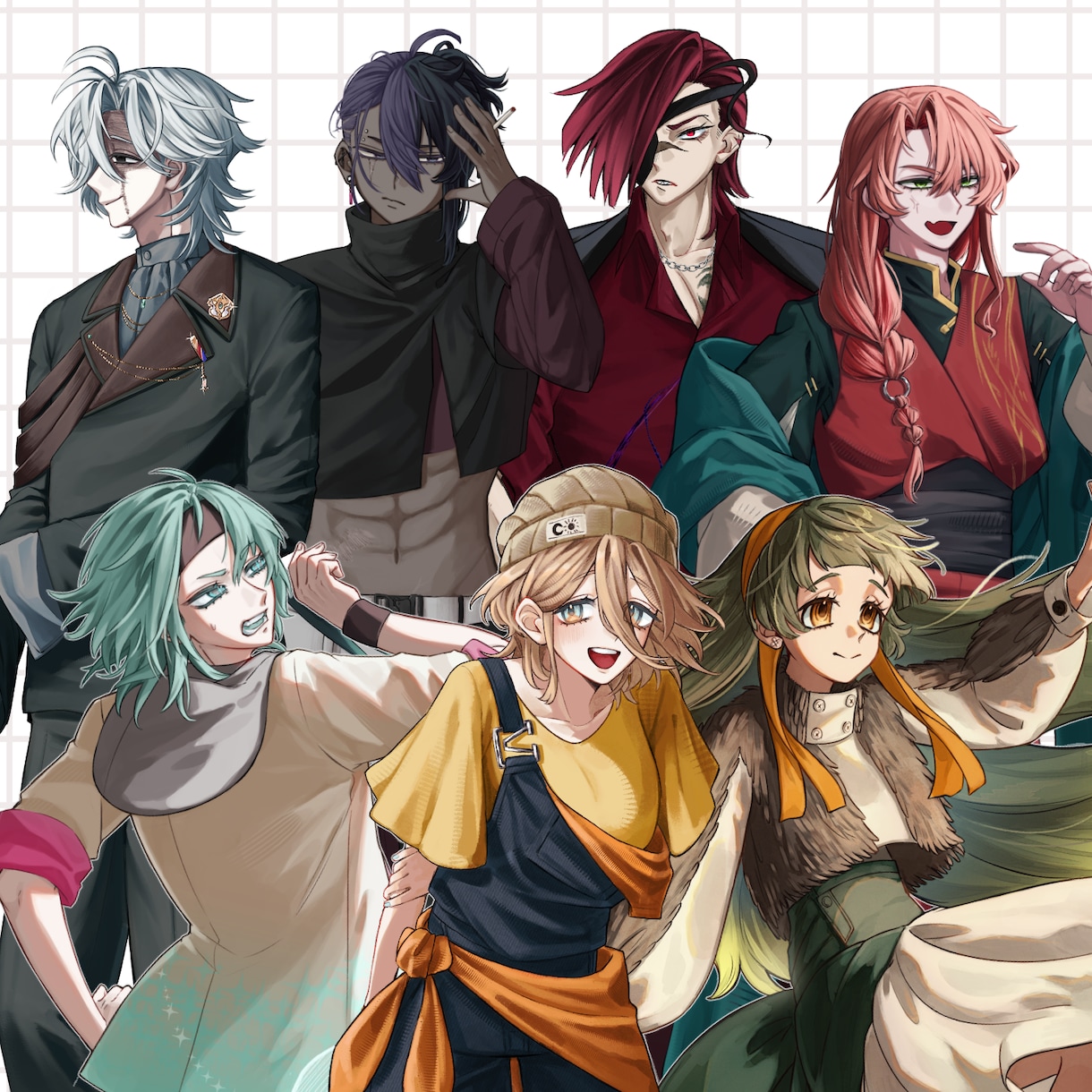 TRPG/ゲーム用立ち絵制作致します 【6/20まで全身半額キャンペーン中！】 イメージ2