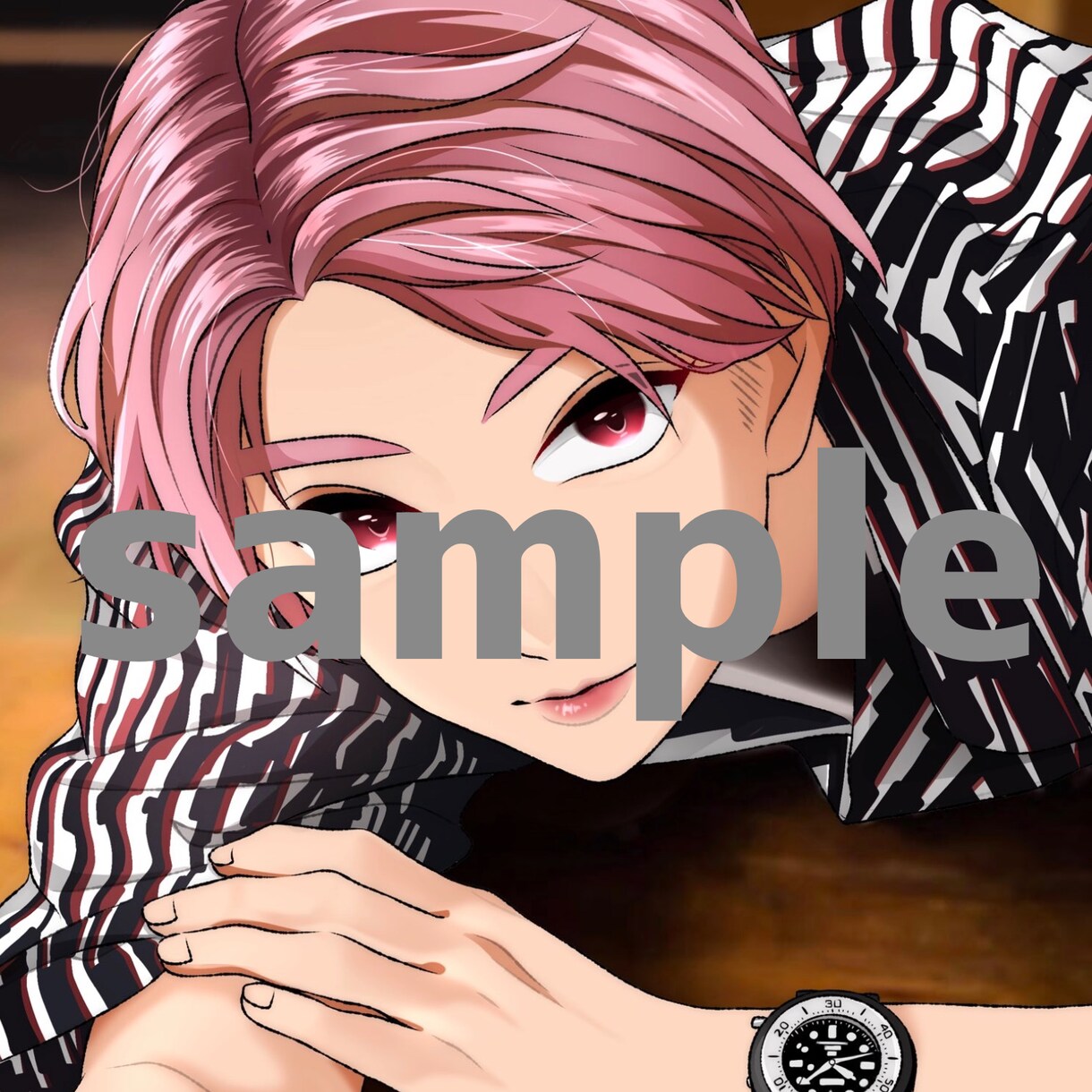 アイコンイラストお描き致します Twitter、LINEに使えるアイコン！ イメージ1