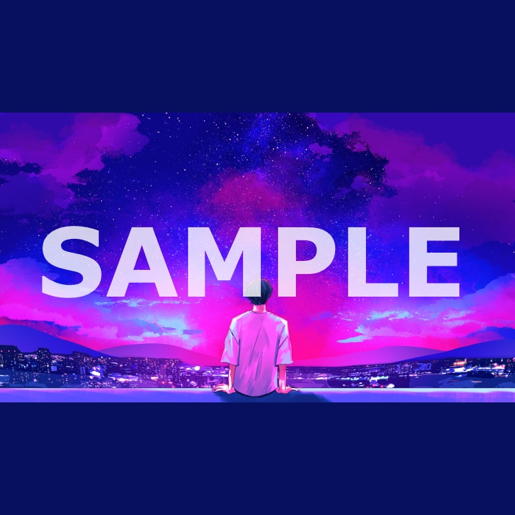 エモ系得意です！イラスト〜動画まで幅広く制作します アイコンやサムネ等のイラスト作成から簡単なMV制作致します！ イメージ1