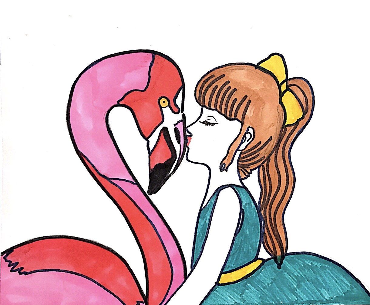 似てる！よりもかわいく！手書きのイラスト描きます 海外でアシスタント経験を活かしてデザイン、制作します！ イメージ3