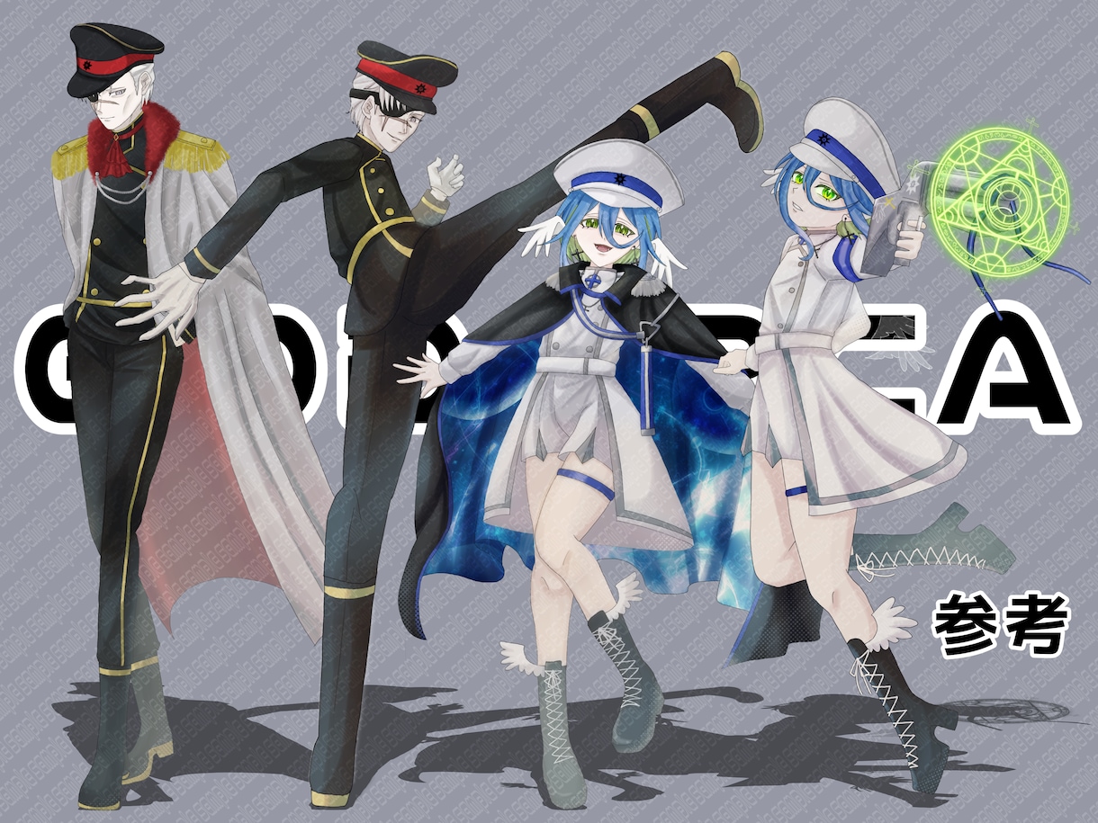 貴方好みの自探を作成します TRPGに使用できる立ち絵を作成します！ イメージ6