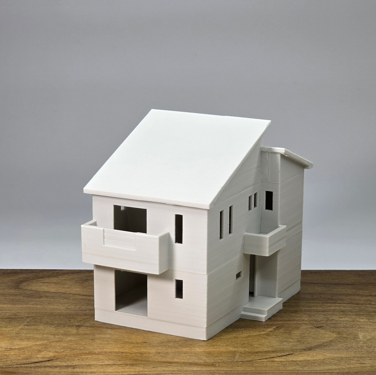 ３Dプリンターにて1/100住宅モデルを制作します 住宅の新築・設計時の打合せ、新築祝いなどの贈答品などに イメージ5