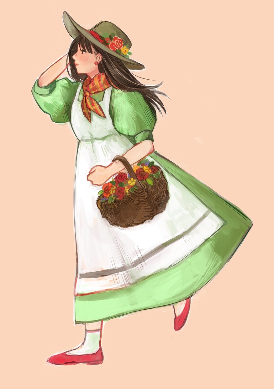 可愛い女の子を描きます 和装、制服姿を得意としてます。。 イメージ2