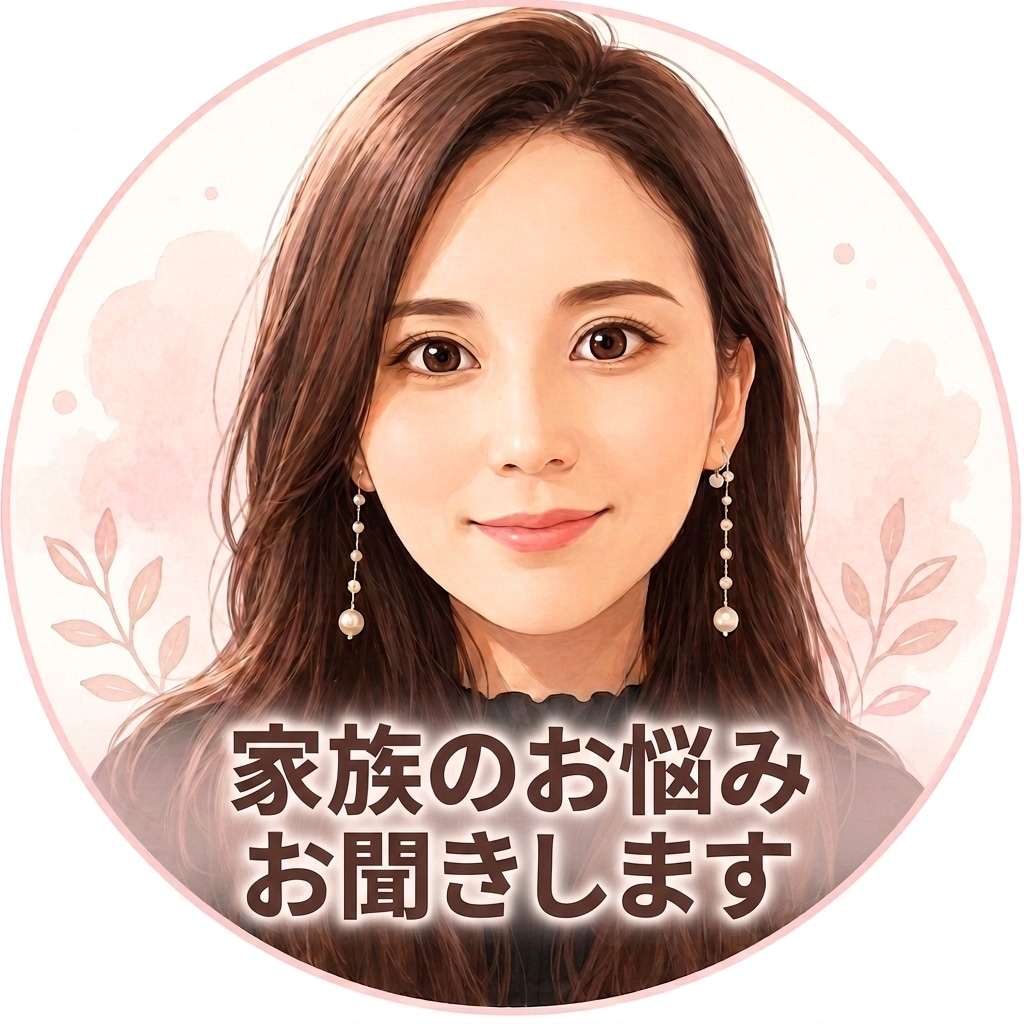 家族だからこそつらい、そんな悩み、お聞きします パートナー義両親実親…身近な人に話せない気持ちお聞きします イメージ1