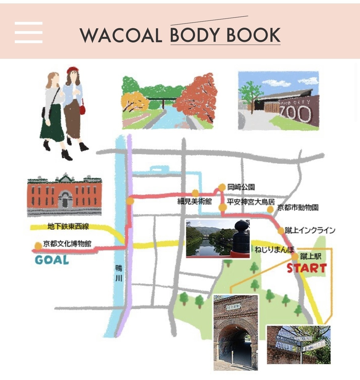 温かみのある手描きイラストマップを制作します 手描きイラストで空気感が伝わる地図に イメージ3