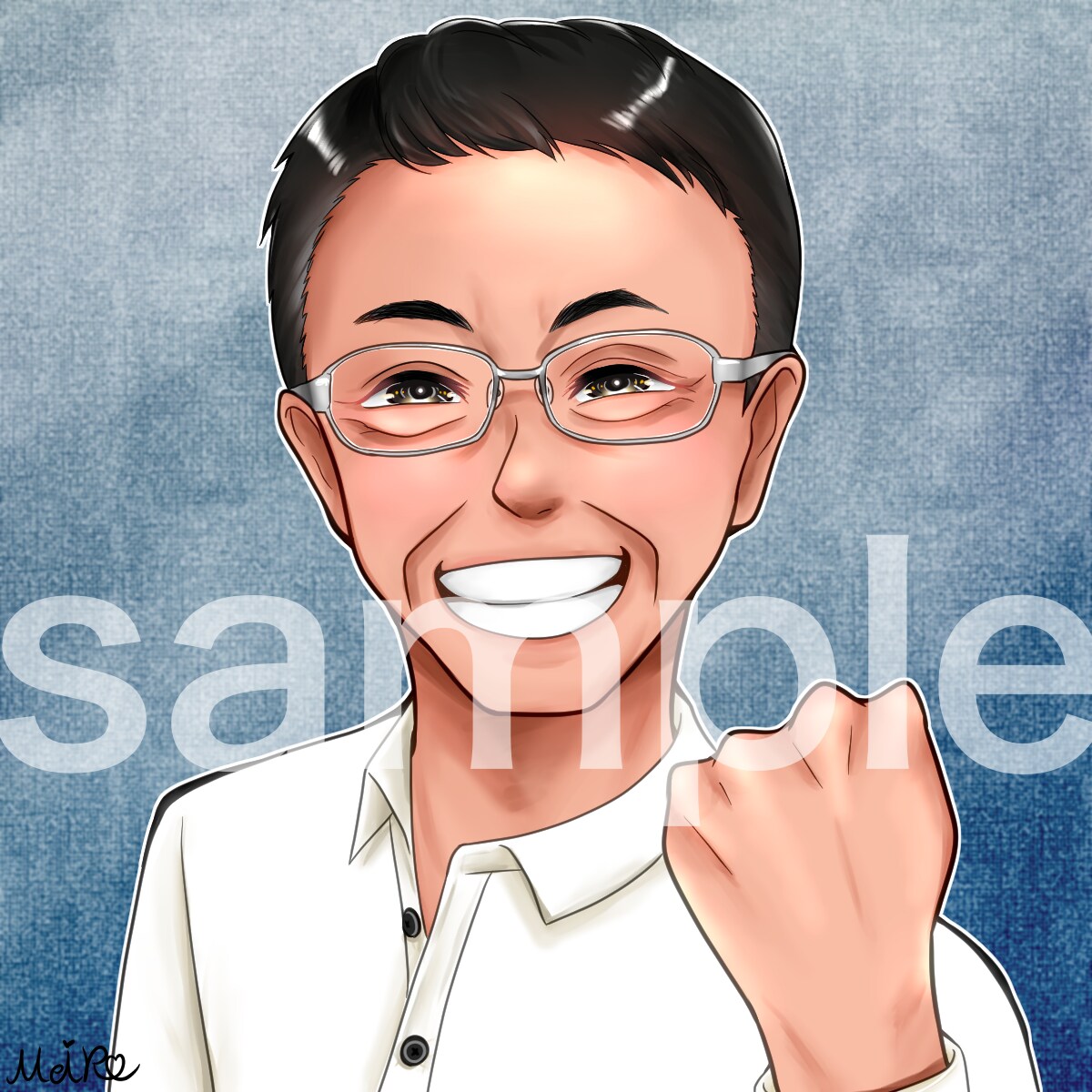 親しみやすさup！魅力溢れる似顔絵描きます SNSのアイコンやプレゼント、ビジネスにも最適✨ イメージ7