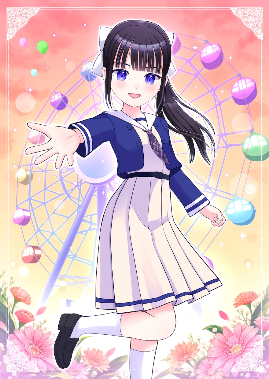 アイドルの生誕祭・卒業記念に特別な一枚を制作します 最短5日納品｜推しのための特別な一枚をフラスタ用に制作します イメージ2