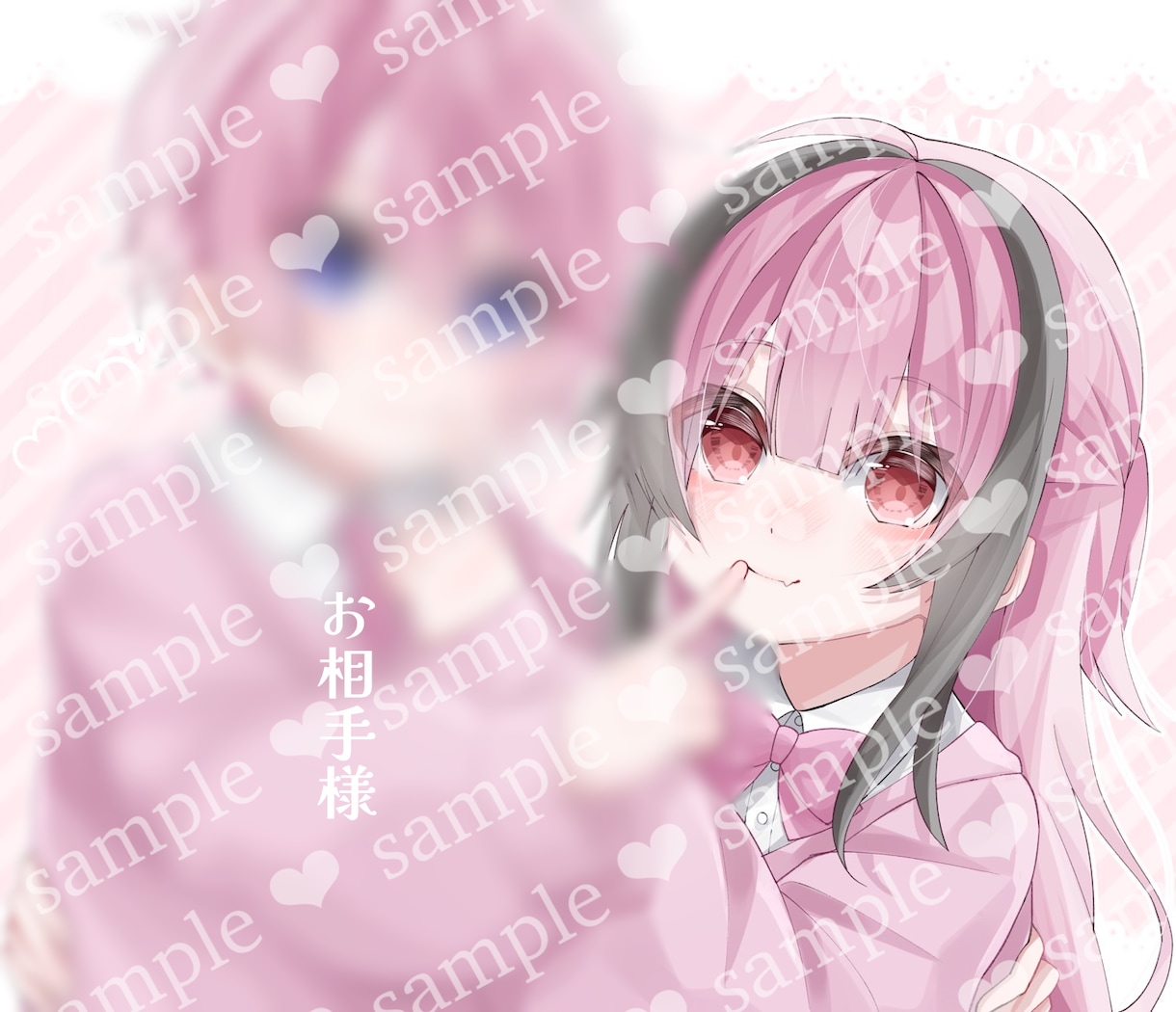 イラスト､夢絵､キャラデザ描きます ♡ イラスト関連であれば基本なんでも受け付けます◎ ♡ イメージ2