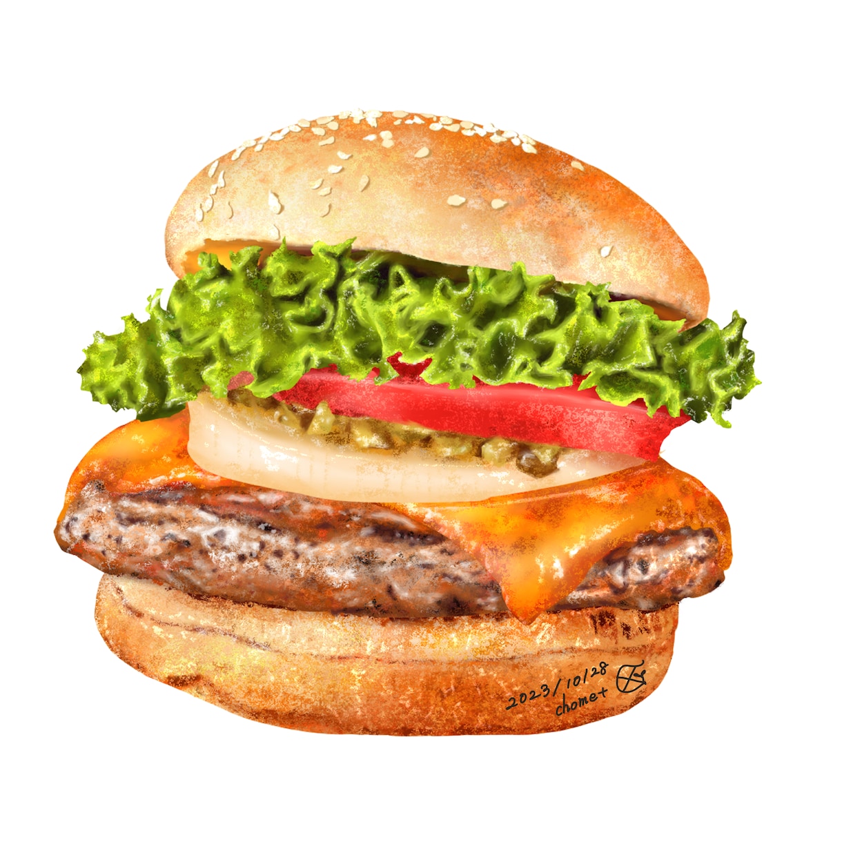 リアルで美味しそうな食べ物イラストお描きします 食べ物・飲み物・スイーツ／メニュPOPーやポスターへ イメージ8