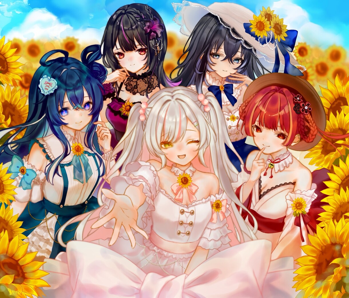 活動を彩る魅力的で目を惹くイラスト描きます 立ち絵、SDキャラクター、1枚イラストお描きいたします イメージ4