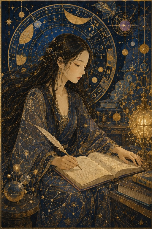 西洋占星術☆彡で楽な生き方と未来を読み解きます ⭐生まれた瞬間の星から運勢と人生の流れを丁寧に鑑定✨ イメージ2