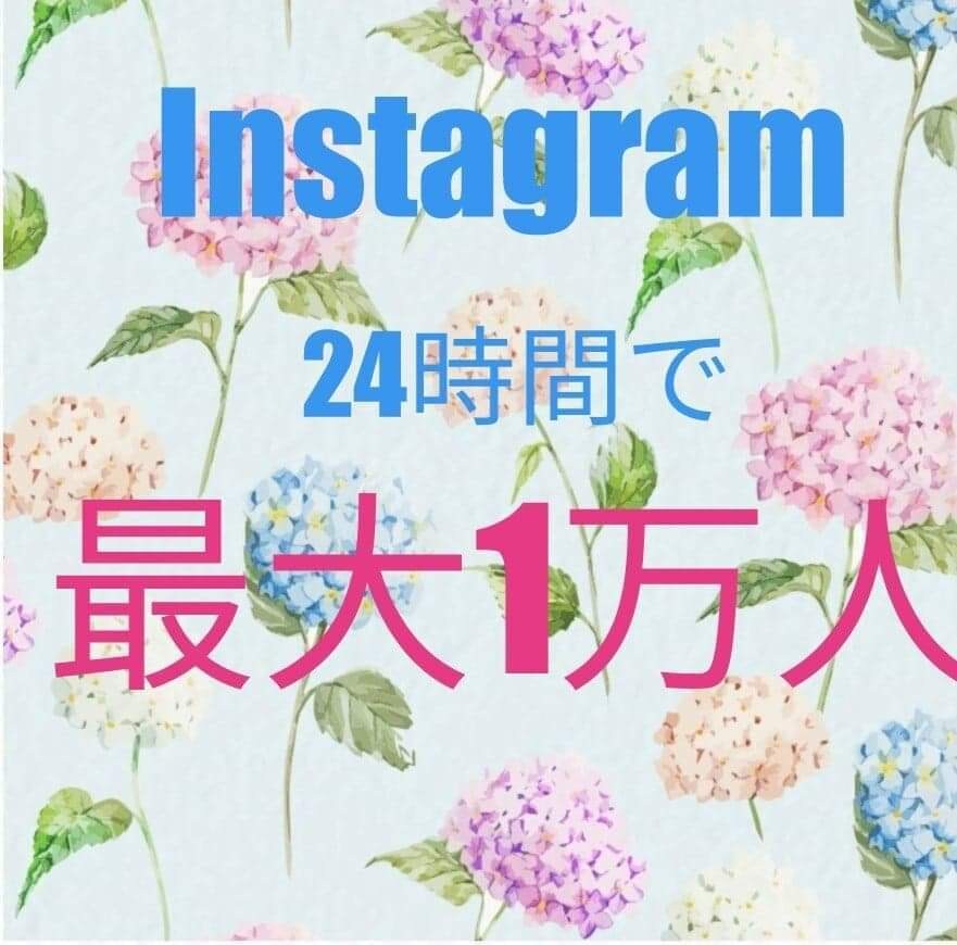 インスタフォロワー拡散宣伝・1000人増やします 24時間で最大1万人のインスタユーザーに宣伝可能。 イメージ1