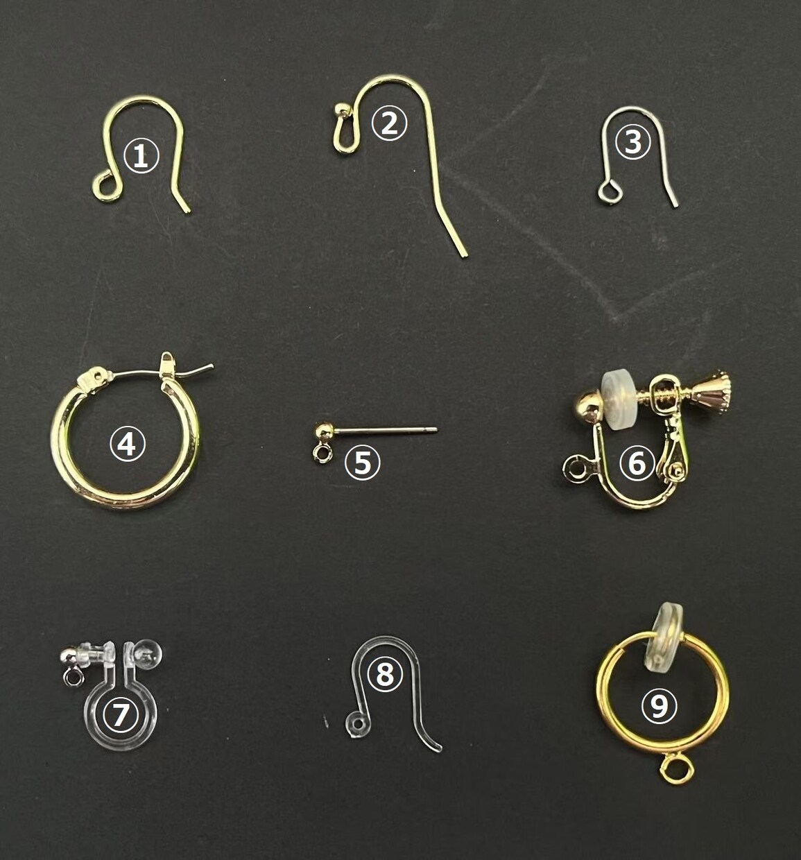 ディップアートで花のアクセサリーをお作りします ご希望の色、アクセサリーの種類、大きさをご記入ください。 イメージ10