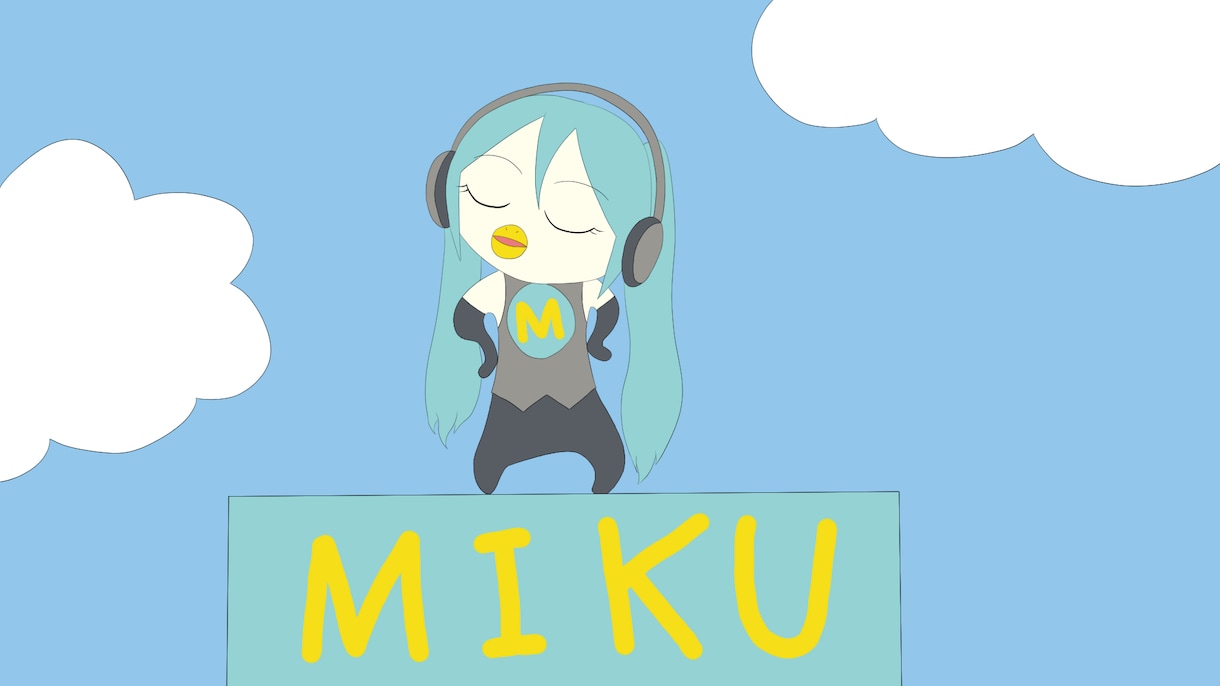 ボカロMVに◎初音ミク等イラストお描きします VOCALOID楽曲の動画にぜひご活用ください！ イメージ8