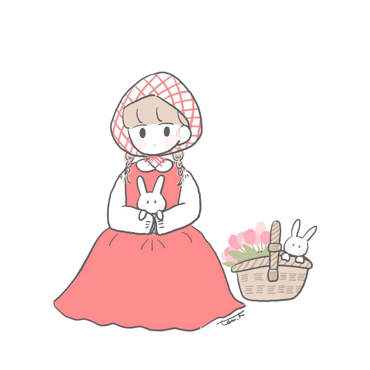 即対応！商用利用◎ゆるかわいいイラストを描きます イメージからイラストにします。挿絵やサムネ等に イメージ1