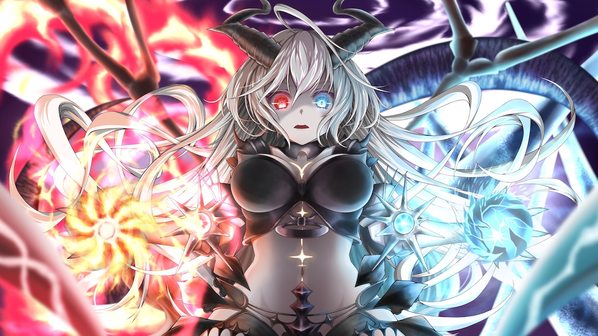 サムネイルイラスト制作しますます 配信や動画に使うイラスト描きます！ イメージ1