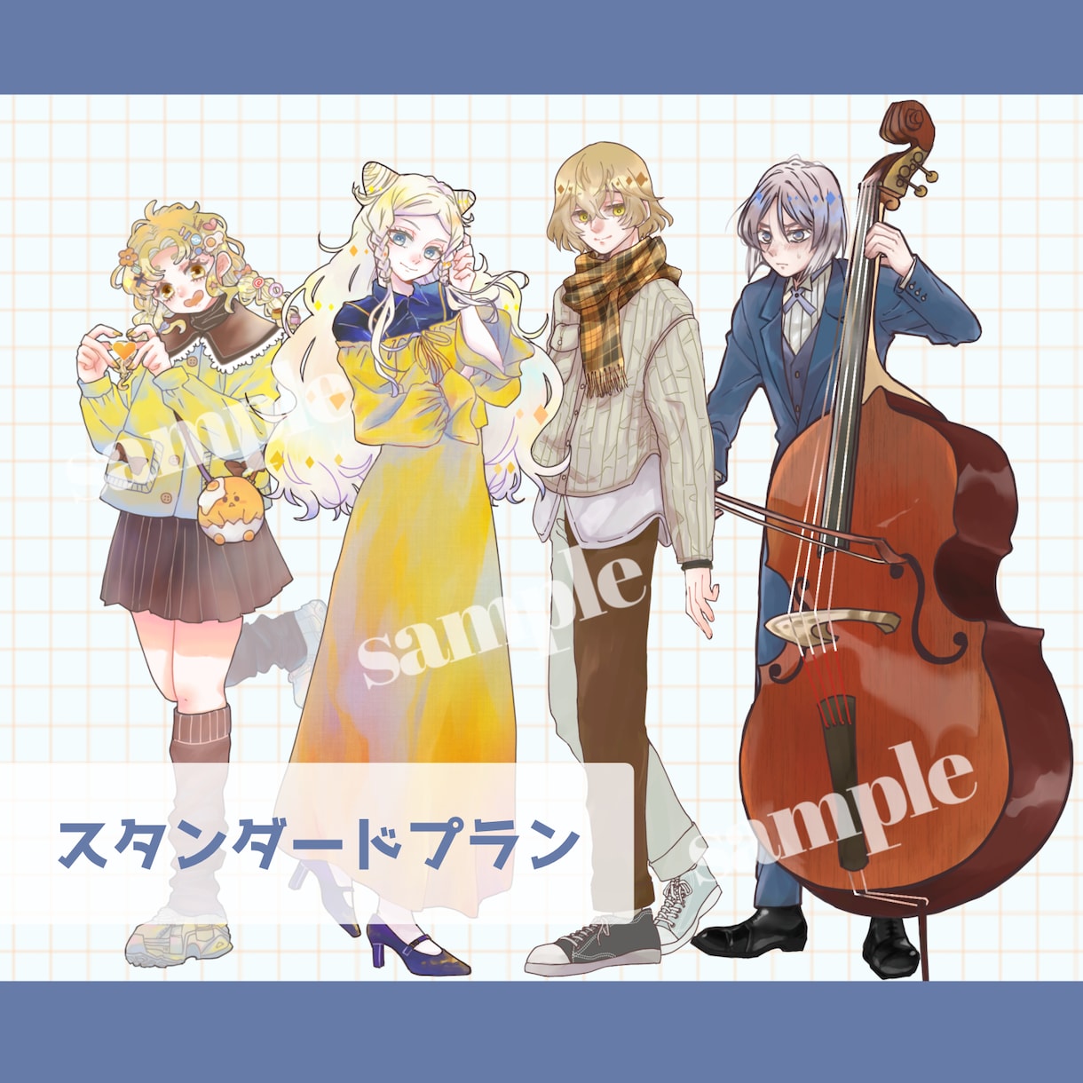 イラスト・立ち絵を制作いたします TRPGやゲーム配信等、またはアイコンにも！ イメージ4