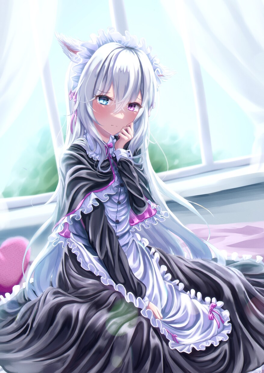 一枚絵作成します 可愛いケモ耳娘のイラストを描きます イメージ7