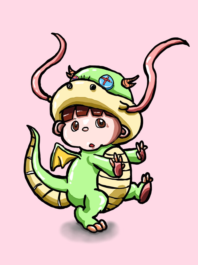 ゆるふわ系のイラストを書きます 動物、人間何でも書きます(^^) イメージ2