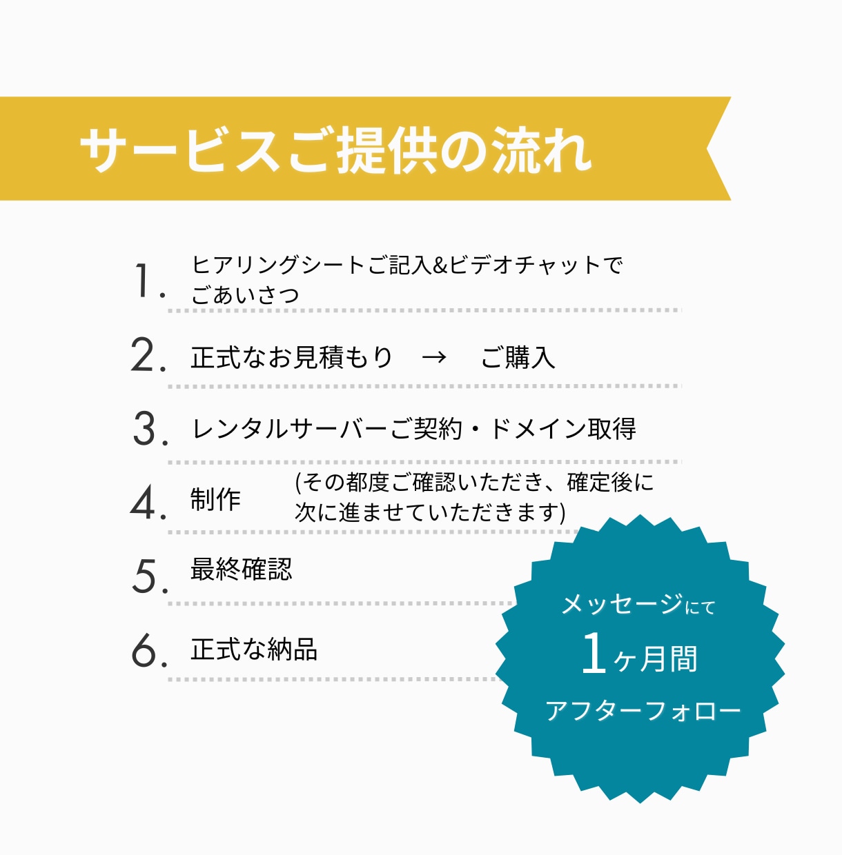 シンプルでおしゃれなホームページを制作します 飲食店・個人・美容系・企業向け・スマホ、タブレット対応します イメージ3