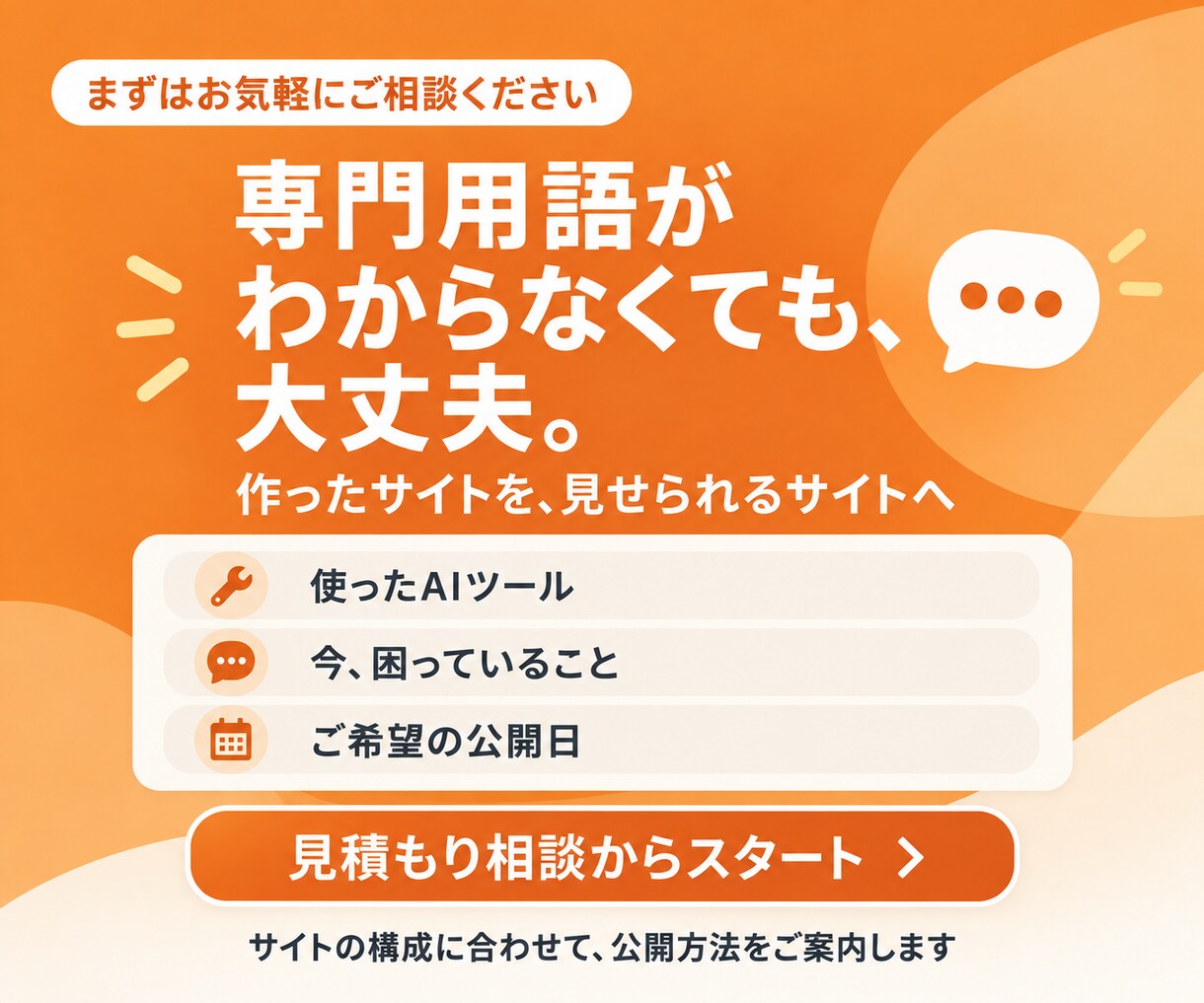 AIで作ったサイトのサーバー設定・公開を代行します 「作れたけど公開できない」を解決。専門知識がなくても大丈夫！ イメージ10
