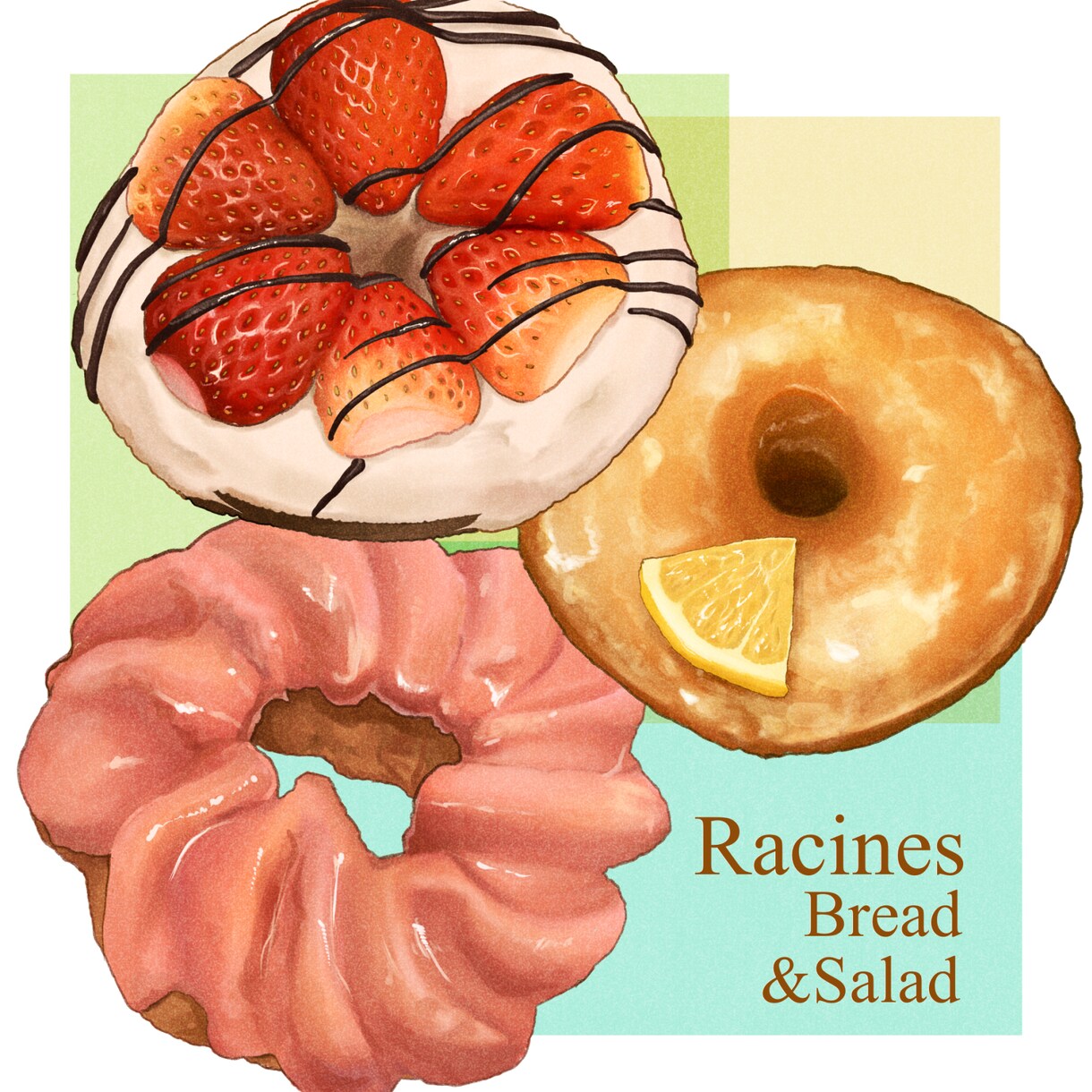写真よりも美味しそうに！食べ物イラスト描きます リアルでおしゃれなフードイラスト メニュー、グッズ等に！ イメージ5